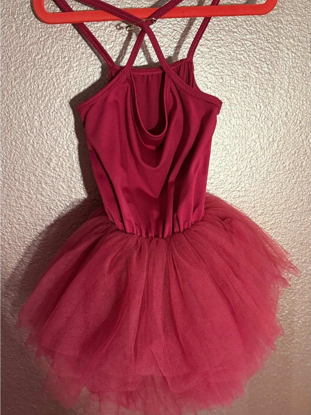 Weissman Deep Pink Tulle Ballet Costume